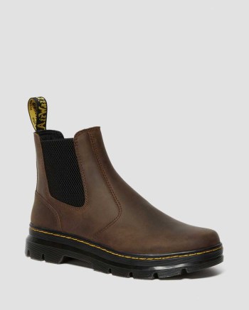 Dr Martens 2976 Crazy Horse Leather Lifestyle Topanky Panske Hnede | 4127-CQXIA